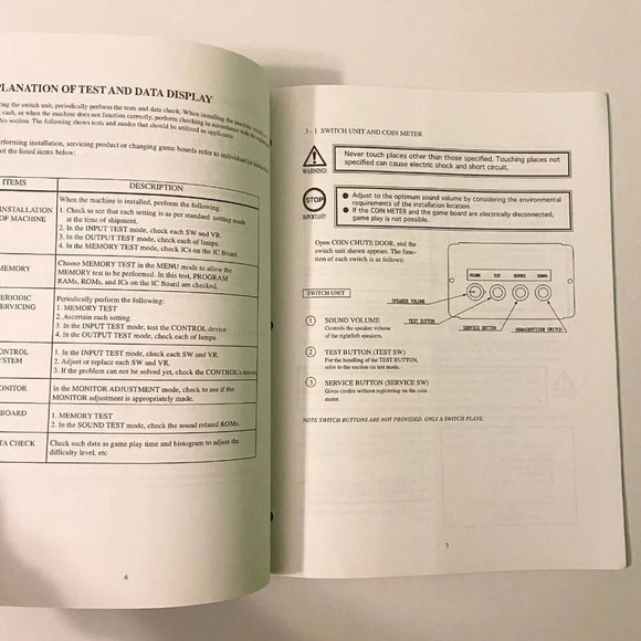 Vintage Sega World Series 99 Owners Manual Namoi Kit Version Arcade  Game Manual - Picture 5 of 10